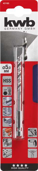 Bosch Fräsbohrer HSS 6 mm 90 mm d 6 mm