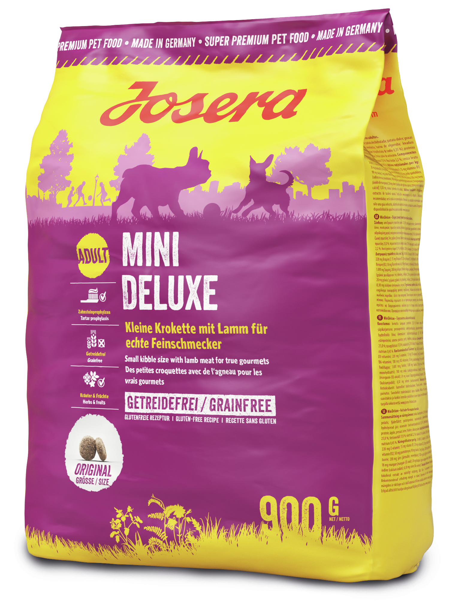 GRUNER Josera Mini Deluxe 900g Hundefutter Super Premium - KEINE DISPO