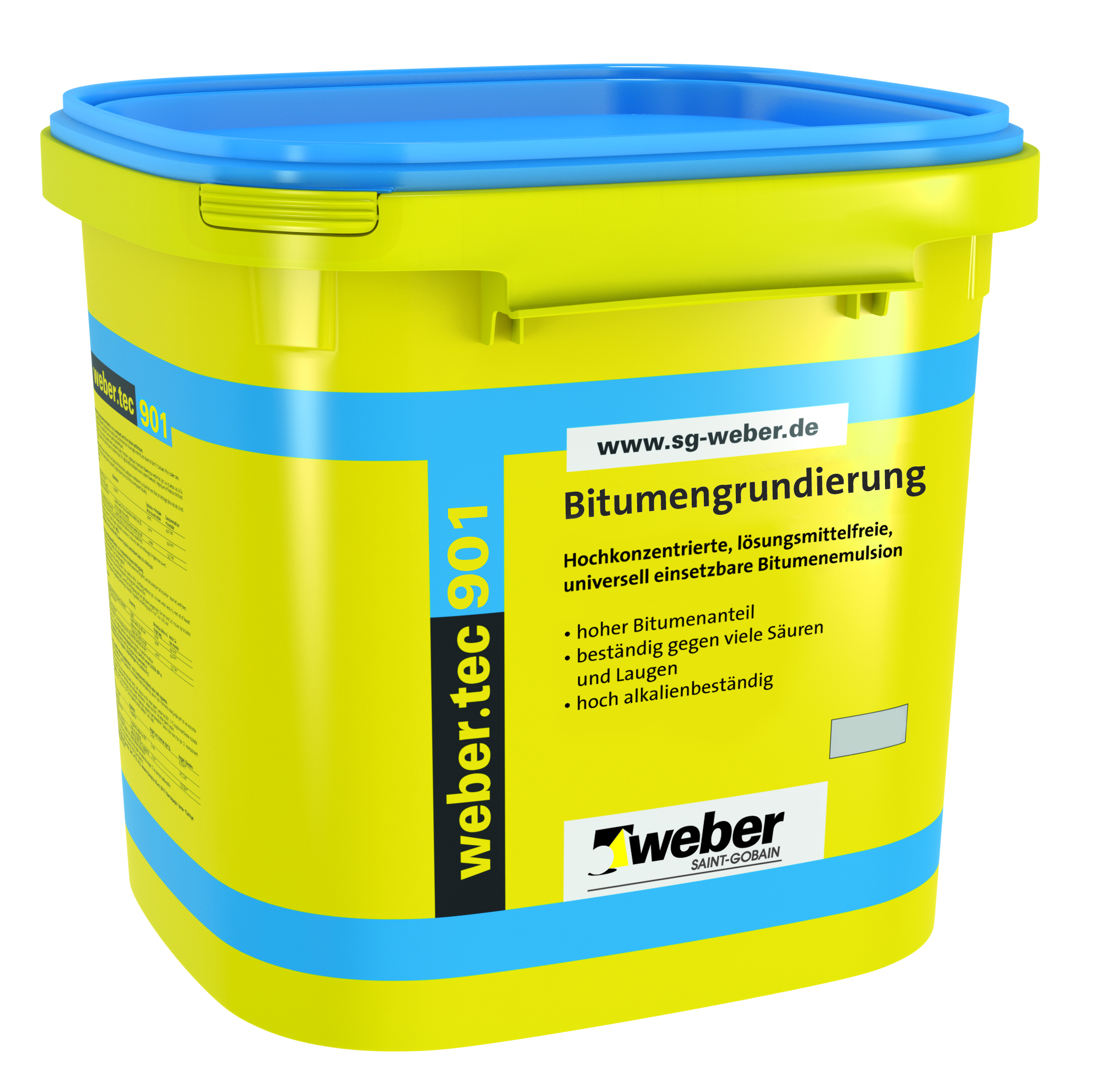 SAINT-GOBAIN WEBER DEITERMANN weber.tec 901 Bitumengrund.schwarz 5l 