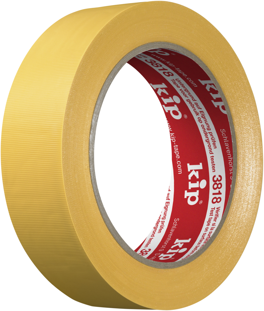 KIP GMBH - BOCHOLT PVC-Schutzband gelb ger. 30mm 33m 3818 quergerillt