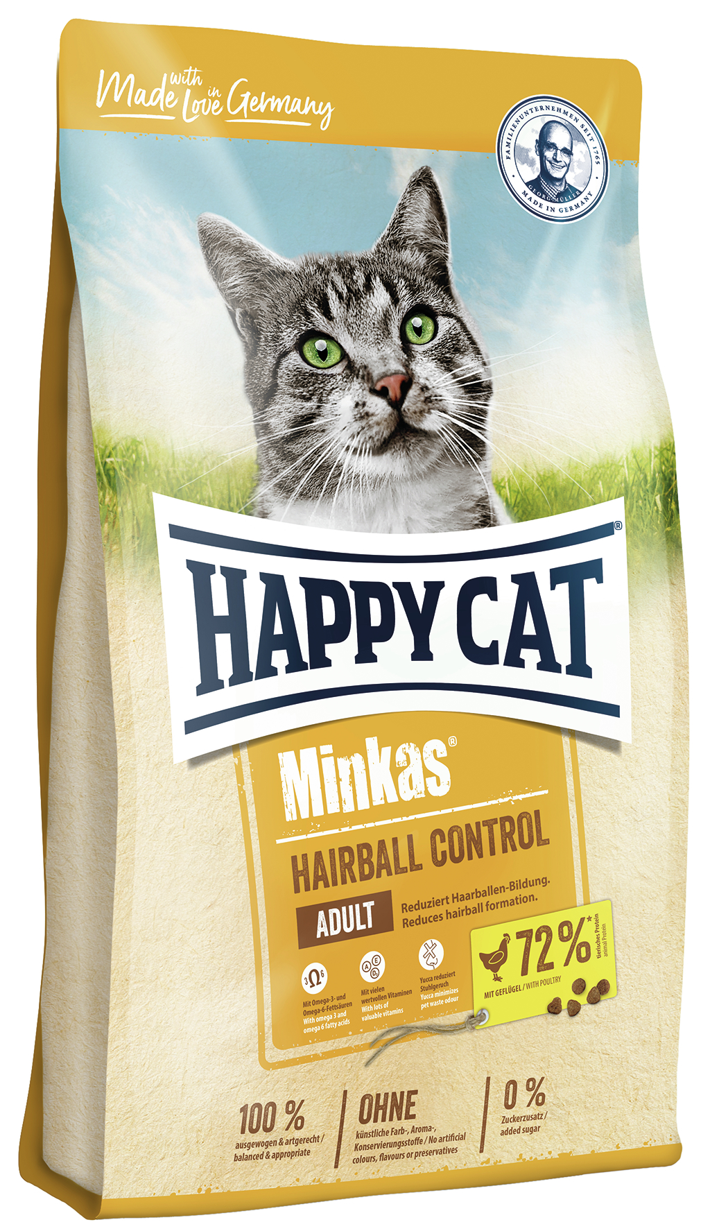  - MÜNSTER HC Minkas Hairball Control Gefl. 1,5kg 