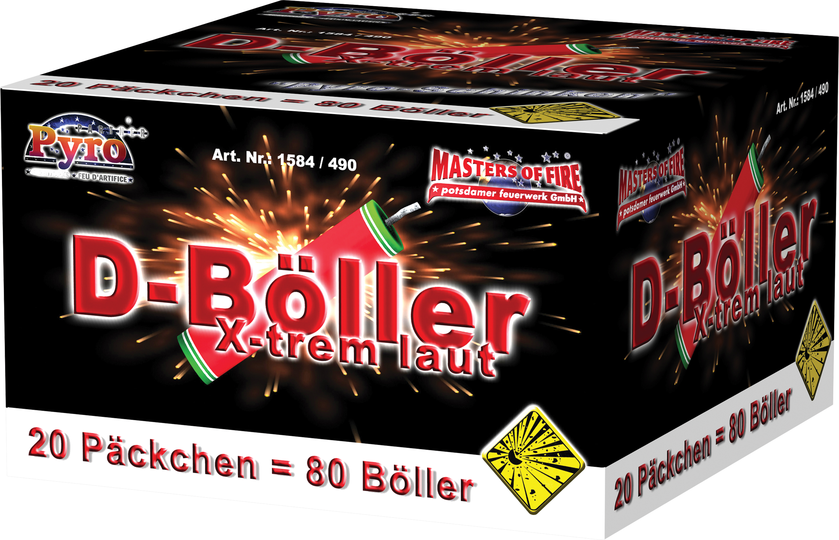 NICO EUROPE GMBH - BERLIN China-Böller D, 1 Kiste 490 
