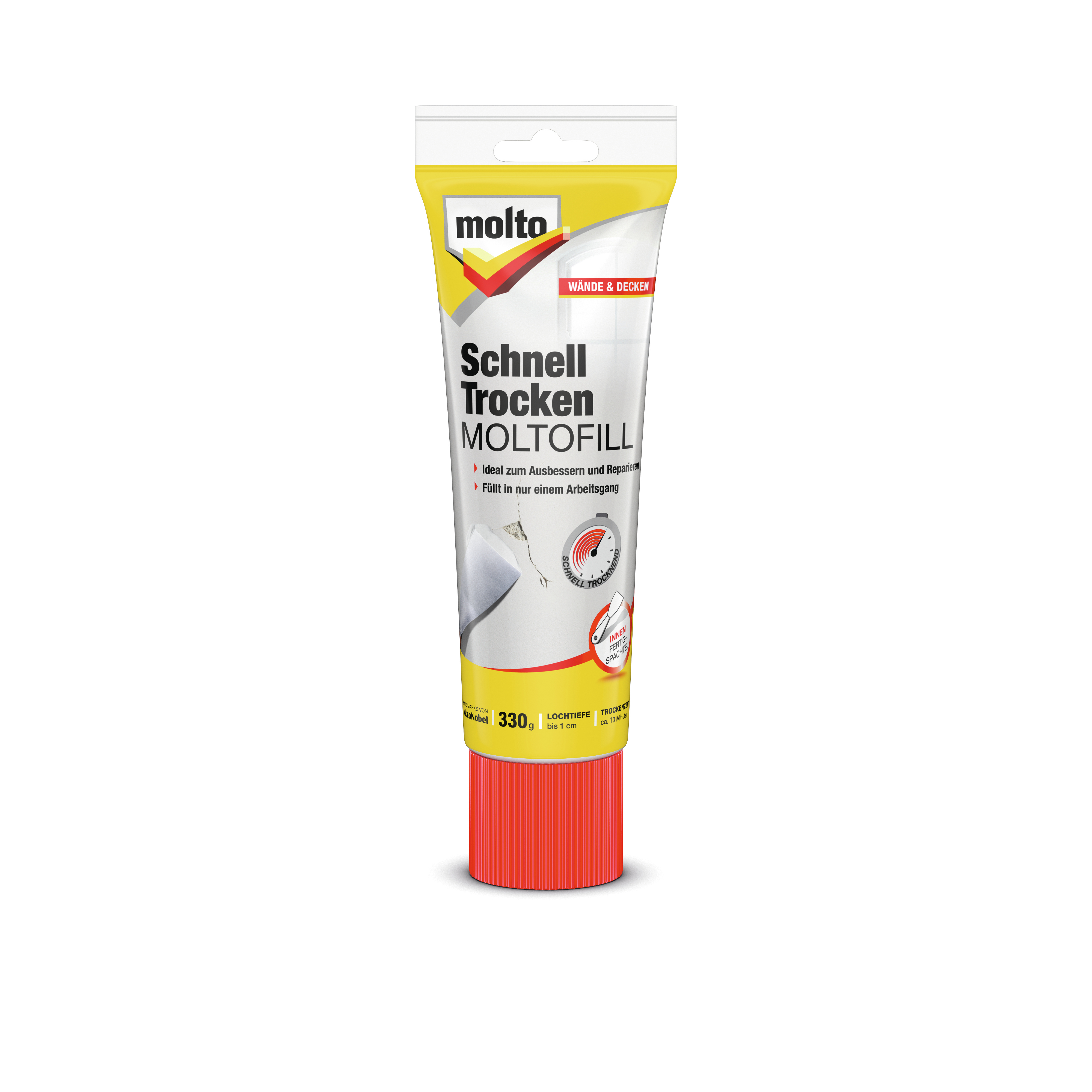 AKZO NOBEL DECO Moltofill Ruck-Zuck Innen Spachtel 330g 