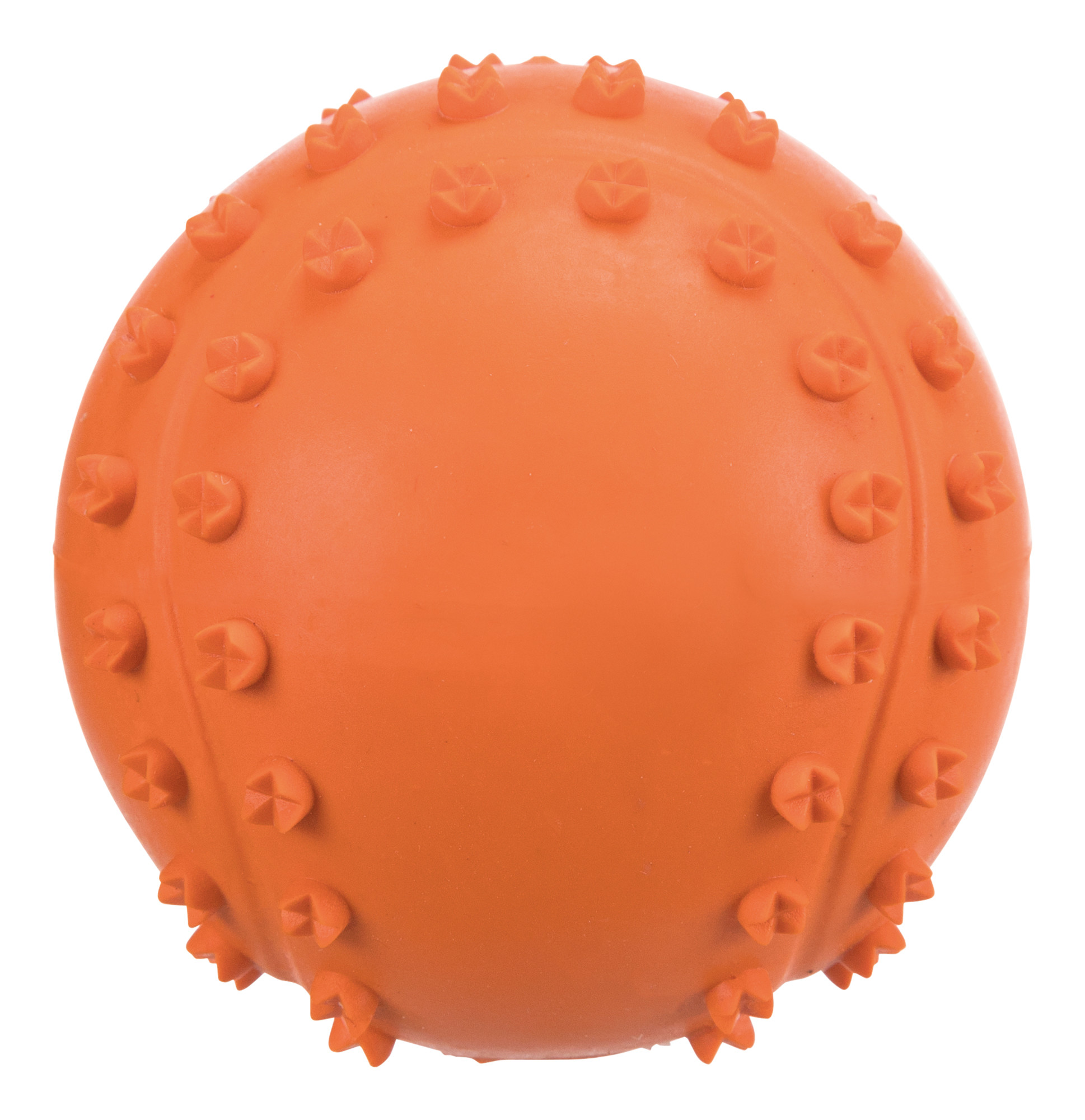 TRIXIE HEIMTIERBEDARF Ball Naturgummi mit Quietscher Ø6cm Hund