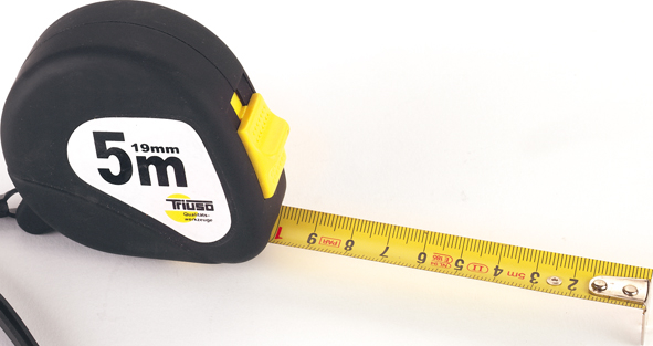 TRIUSO Taschenbandmaß Triuso 19 mm Premium 5 m 