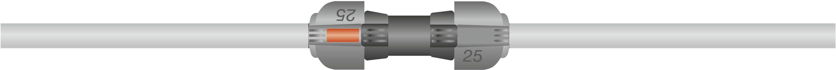 GARDENA Verbinder 25 mm Quick & Easy Gardena