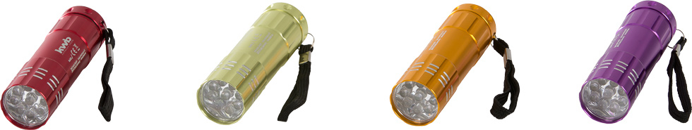 KWB BURMEISTER Taschenlampe mit 9 LEDs kwb Promo